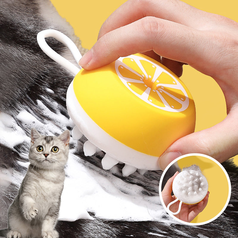 Cepillo de baño de limpieza para perros y gatos